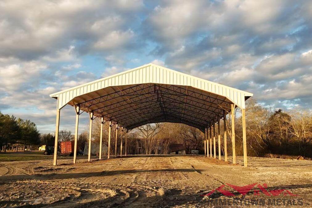 40'x84'x14' Hay Barn Roof and Gables | Farm & Ag Building