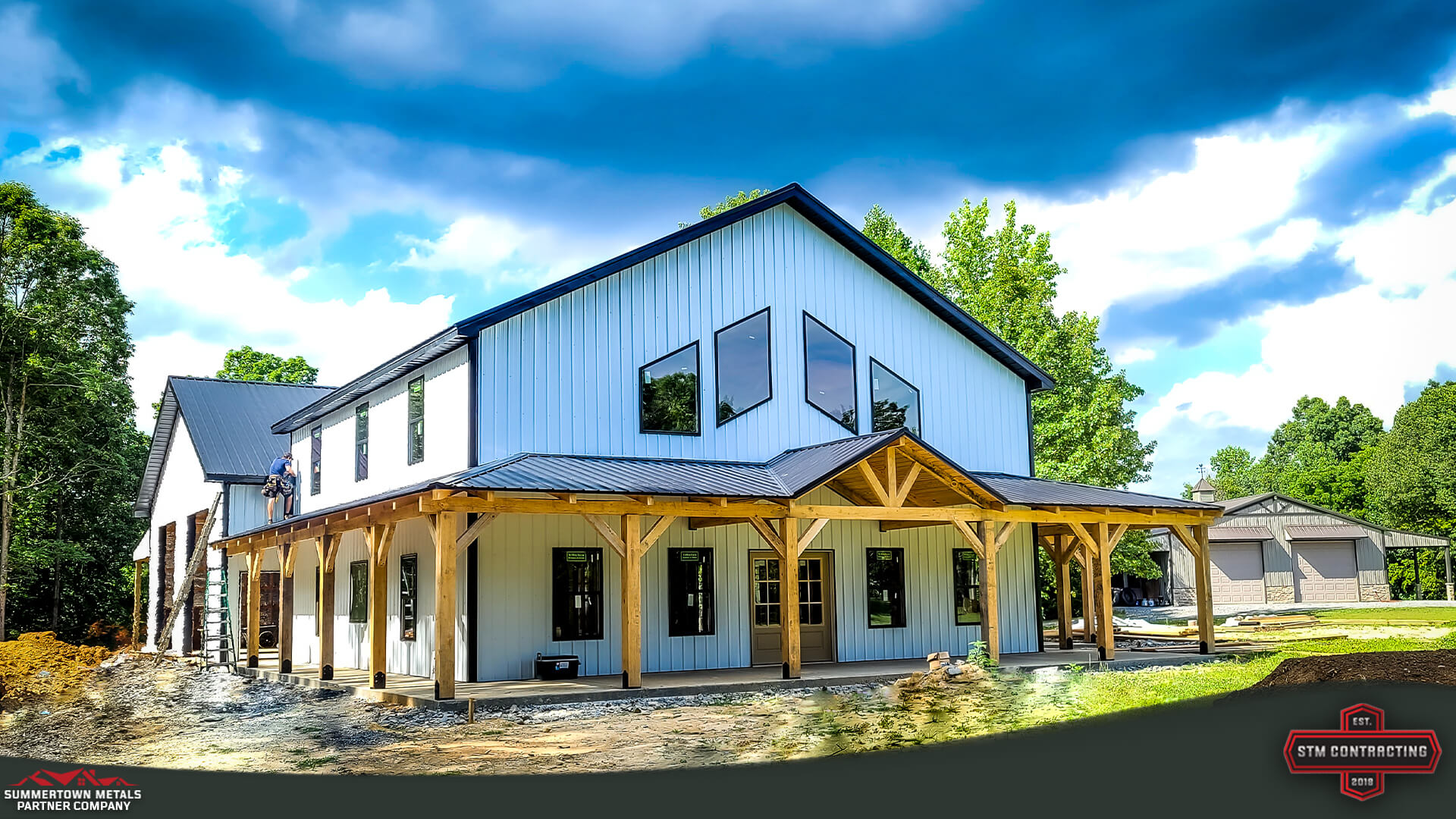 Metal 2 Story Barndominium