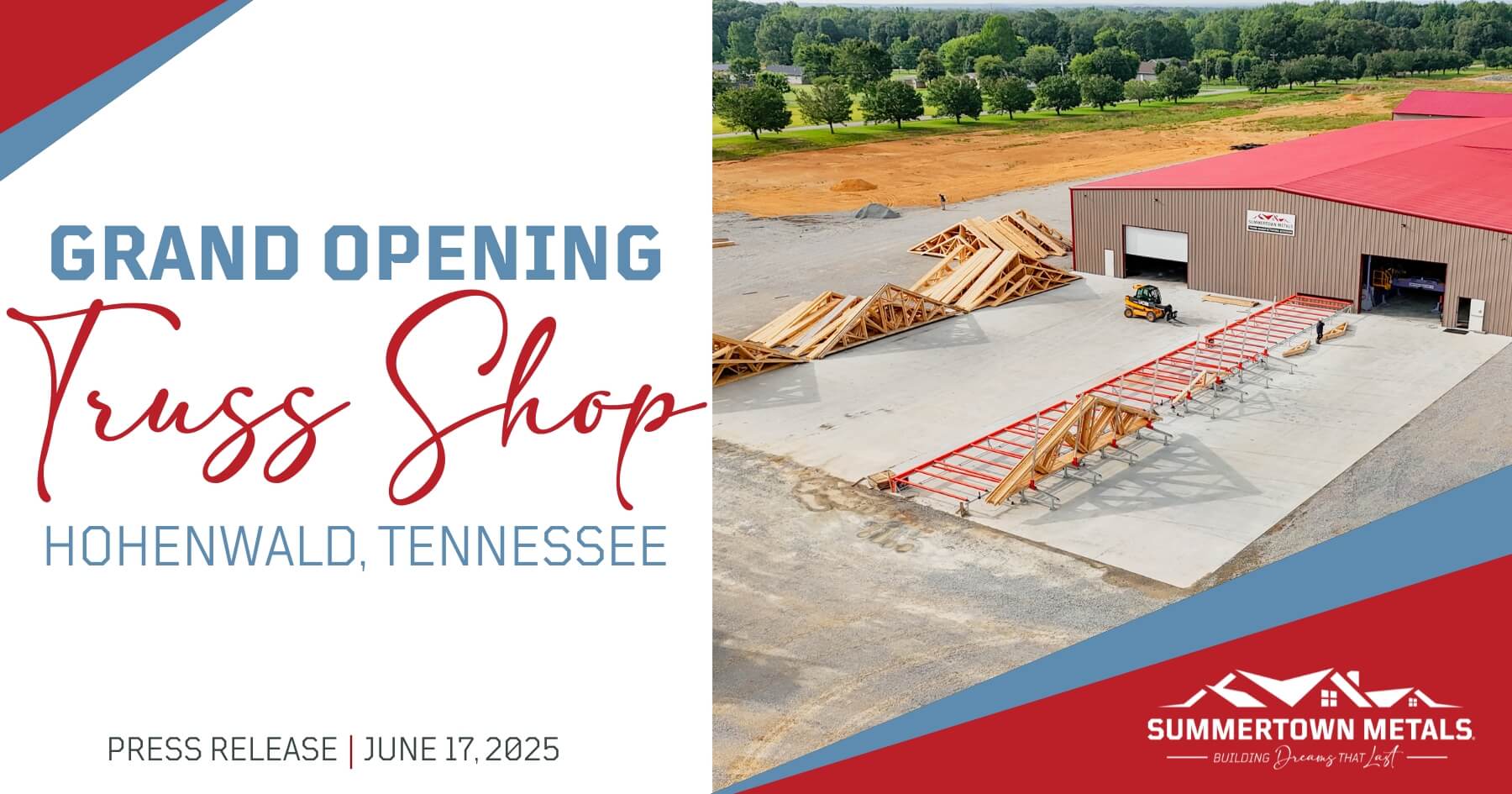 truss shop hohenwald press release