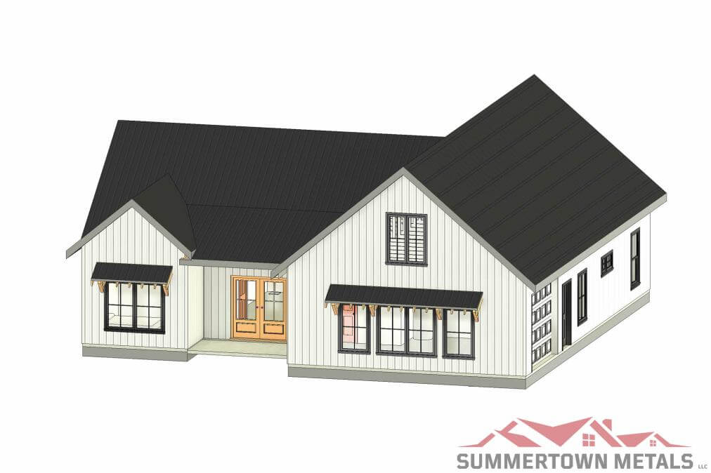 Buffalo Run Barndominium | 1471 sq. ft. 3 bed 2 bath home