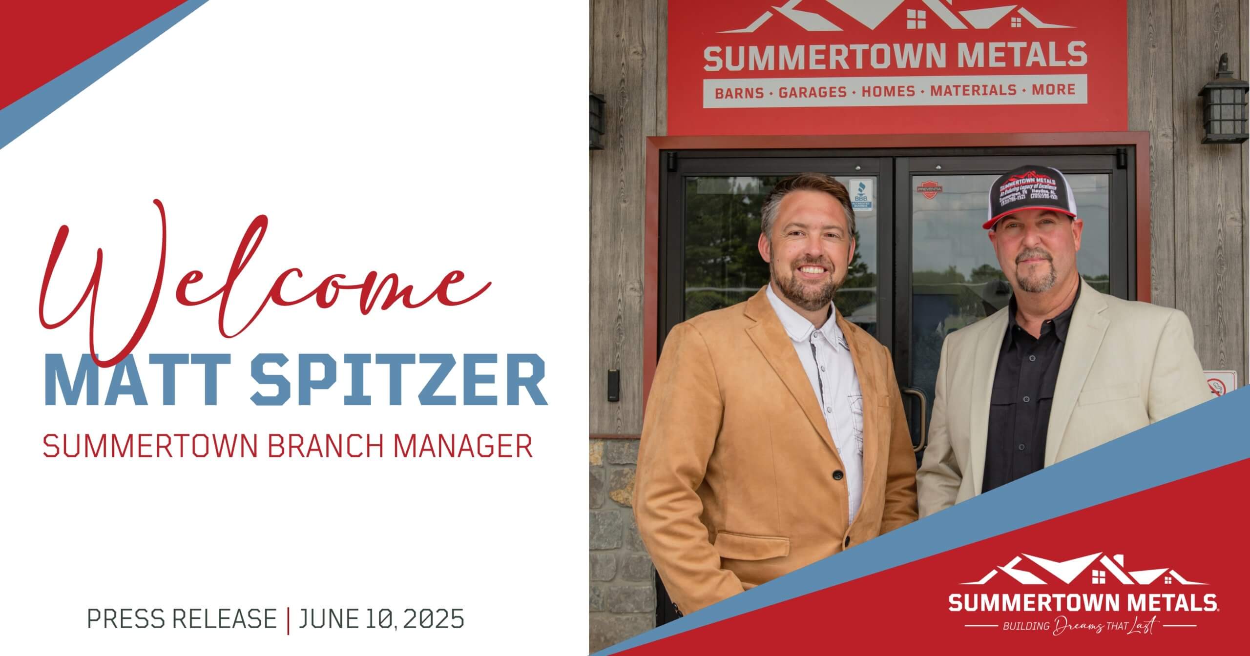 Matt Spitzer Press Release Header