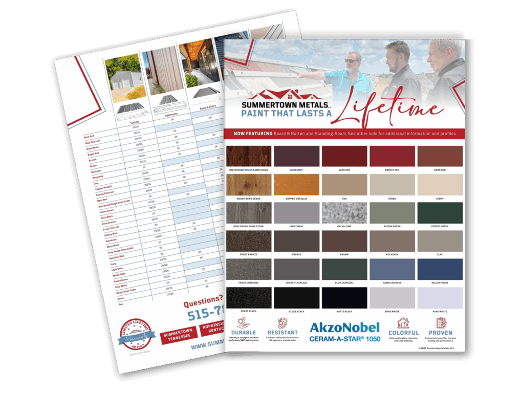 metal color chart download example