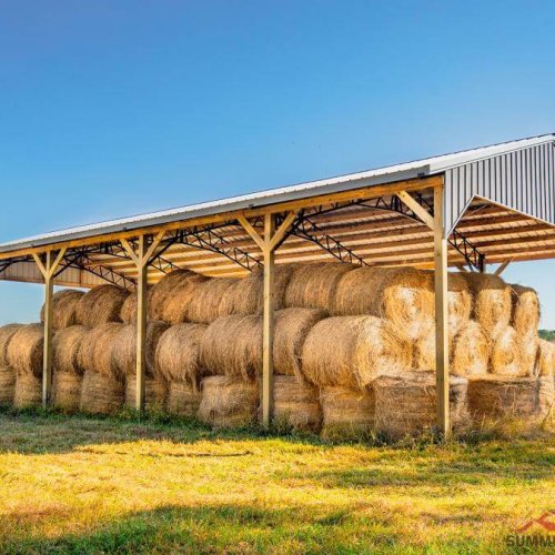 30'x60'x14' Open Hay Barn