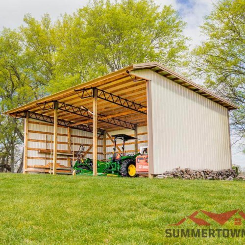 Equipment Run-in Loafing Shed Photo