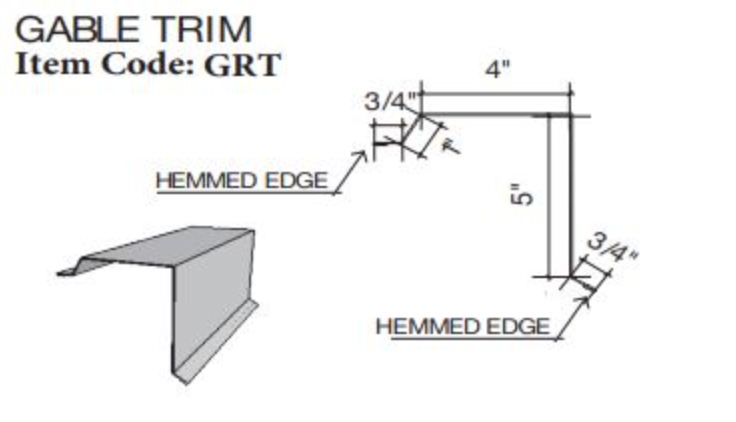 gable rake trim