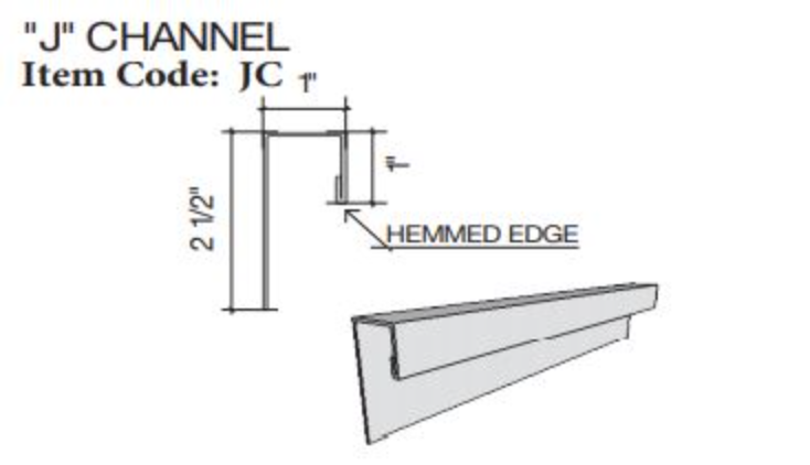 j channel trim