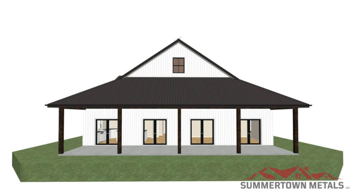 Whatley Barndominium / 1400 sq ft. 2 bed 2 bath Home and Garage